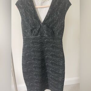 Max Studio Deep V Body Con dress